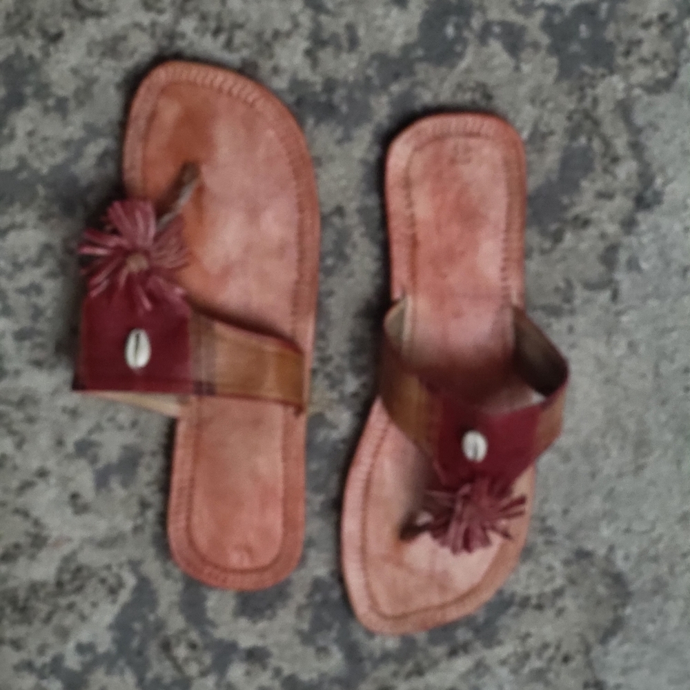 Handmade leather sandals